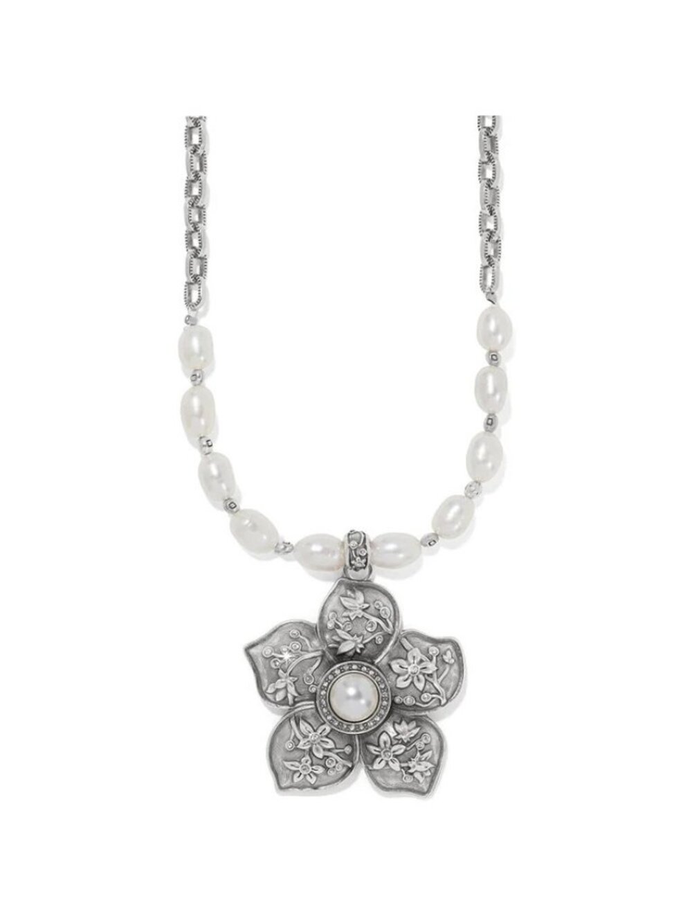 Brighton Kyoto In Bloom Pearl Necklace Style JM7512 NWT $168